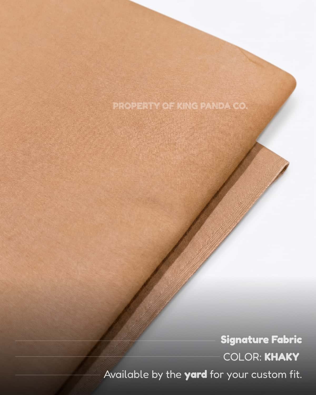 King Panda Signature Fabric - Khaky
